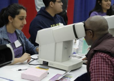 Photo of vision screening