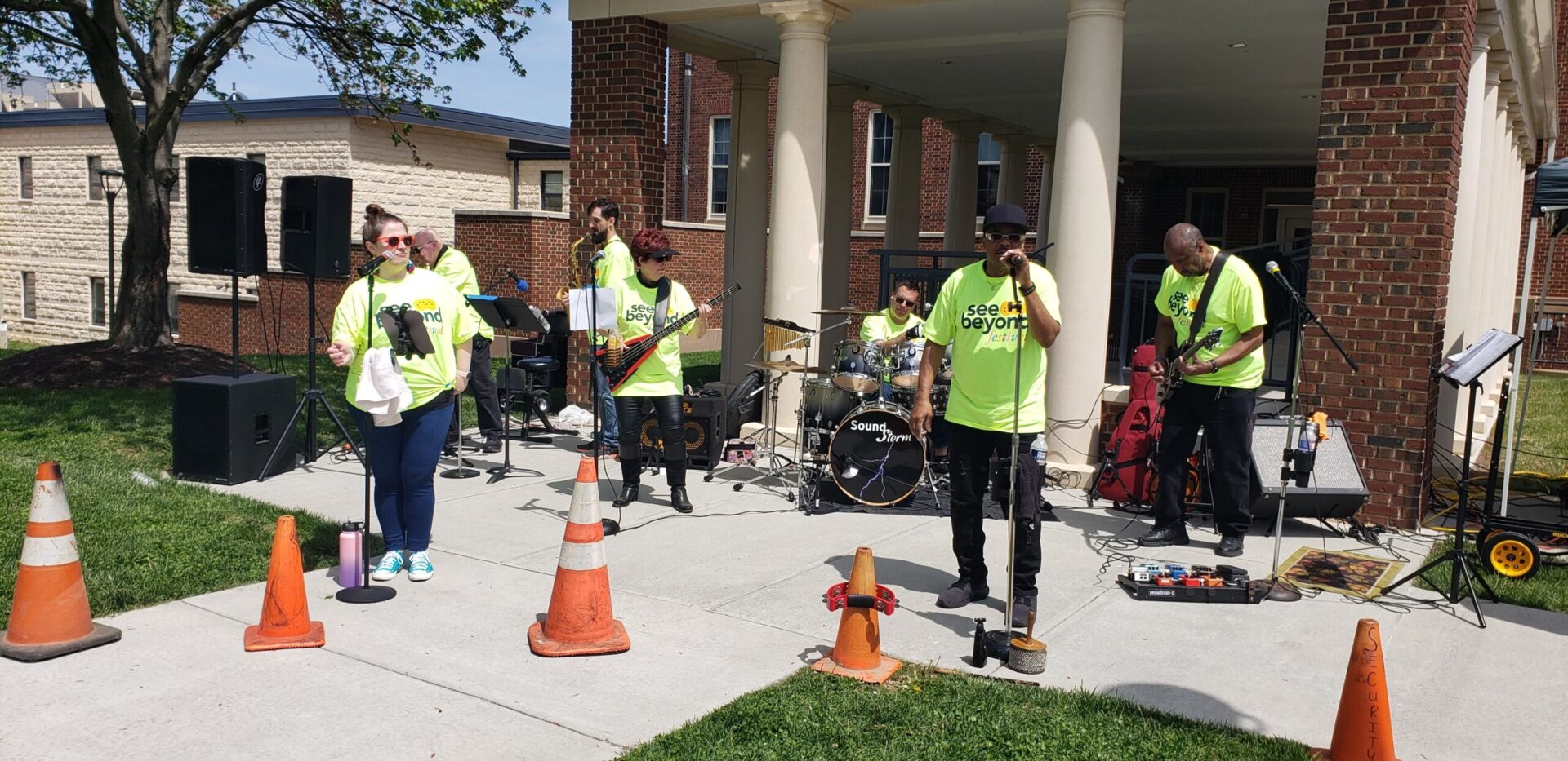 Musicians from the Sound Storm Band